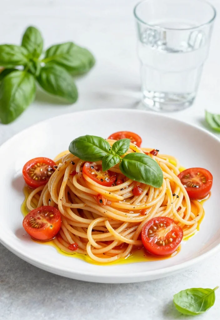 12 Pasta Recipes for Dinner That Are Quick, Satisfying, and Delicious 10 12 Pasta Recipes for Dinner That Are Quick Satisfying and Delicious 10. Tomato Basil Linguine 0