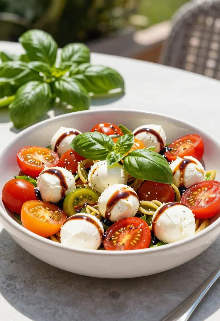 12 Pasta Recipes for Dinner That Are Quick, Satisfying, and Delicious 6 12 Pasta Recipes for Dinner That Are Quick Satisfying and Delicious 6. Caprese Pasta Salad 0