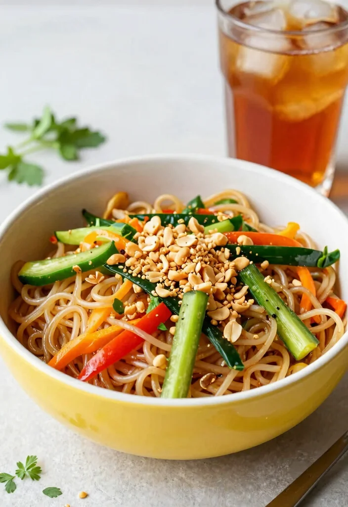 12 Pasta Recipes for Dinner That Are Quick, Satisfying, and Delicious 9 12 Pasta Recipes for Dinner That Are Quick Satisfying and Delicious 9. Thai Peanut Noodle Bowl 0