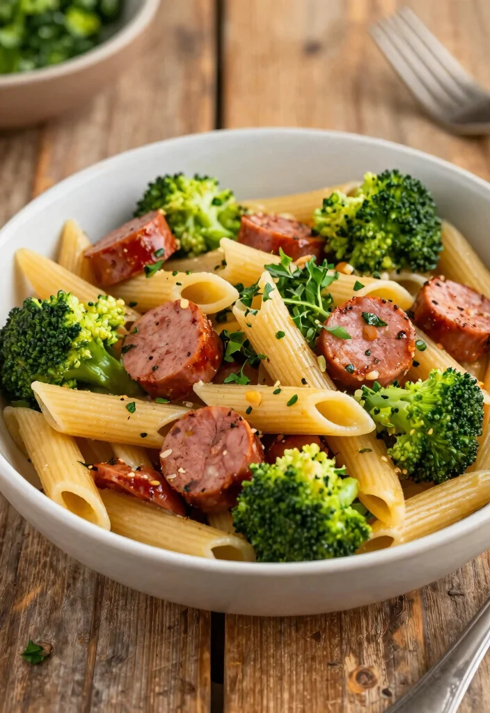 12 Penne Pasta Recipes for Easy Saucy and Versatile Meals 11. Penne with Sausage and Broccoli 0