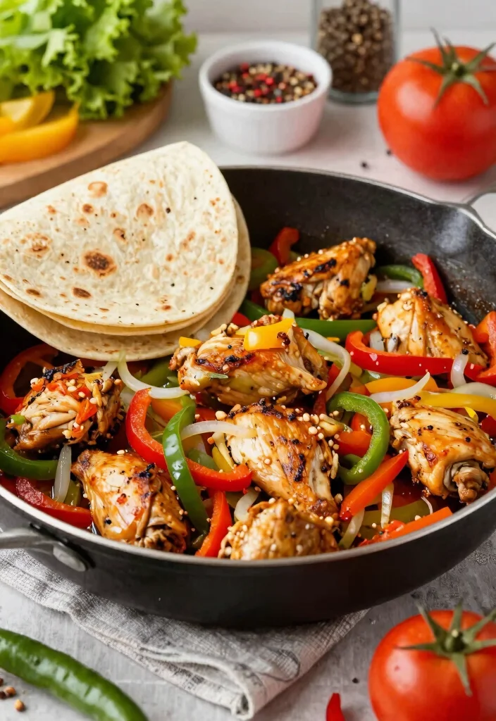 12 Quick Chicken Recipes for Busy Weeknights and Fast Results 6. Chicken Fajitas in 20 Minutes 0