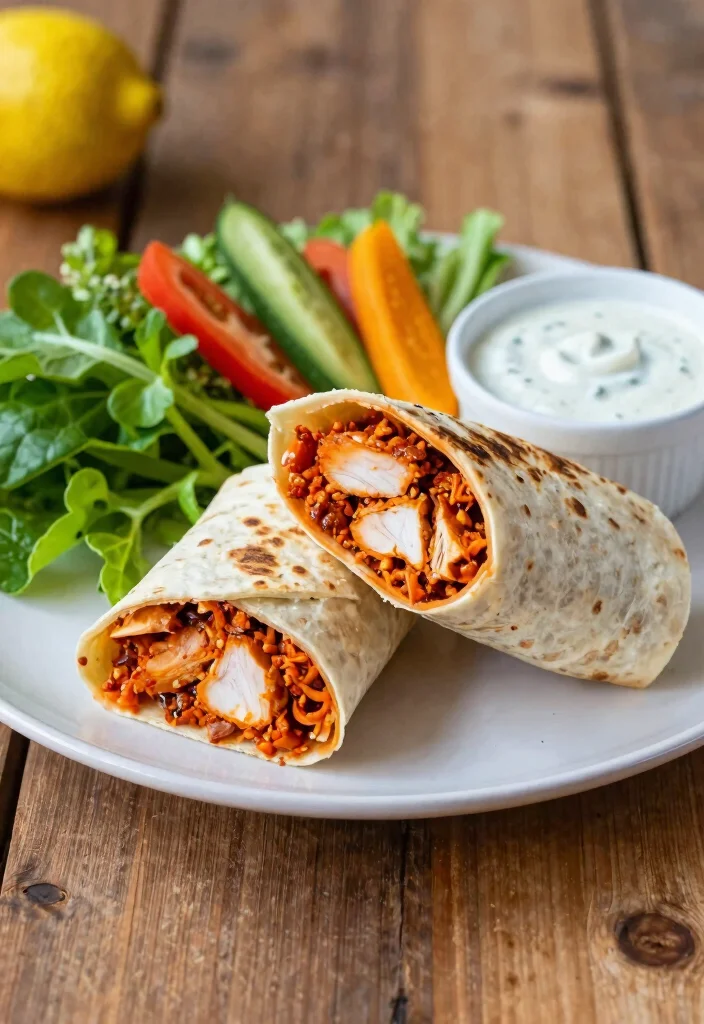 12 Quick Chicken Recipes for Busy Weeknights and Fast Results 9. Buffalo Chicken Wraps 0