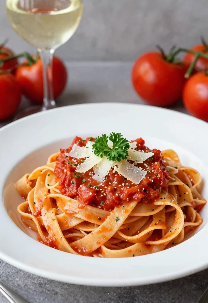12 Red Sauce Pasta Recipes for Classic Tomato Rich Comfort 12. Tomato Fettuccine Alfredo 0