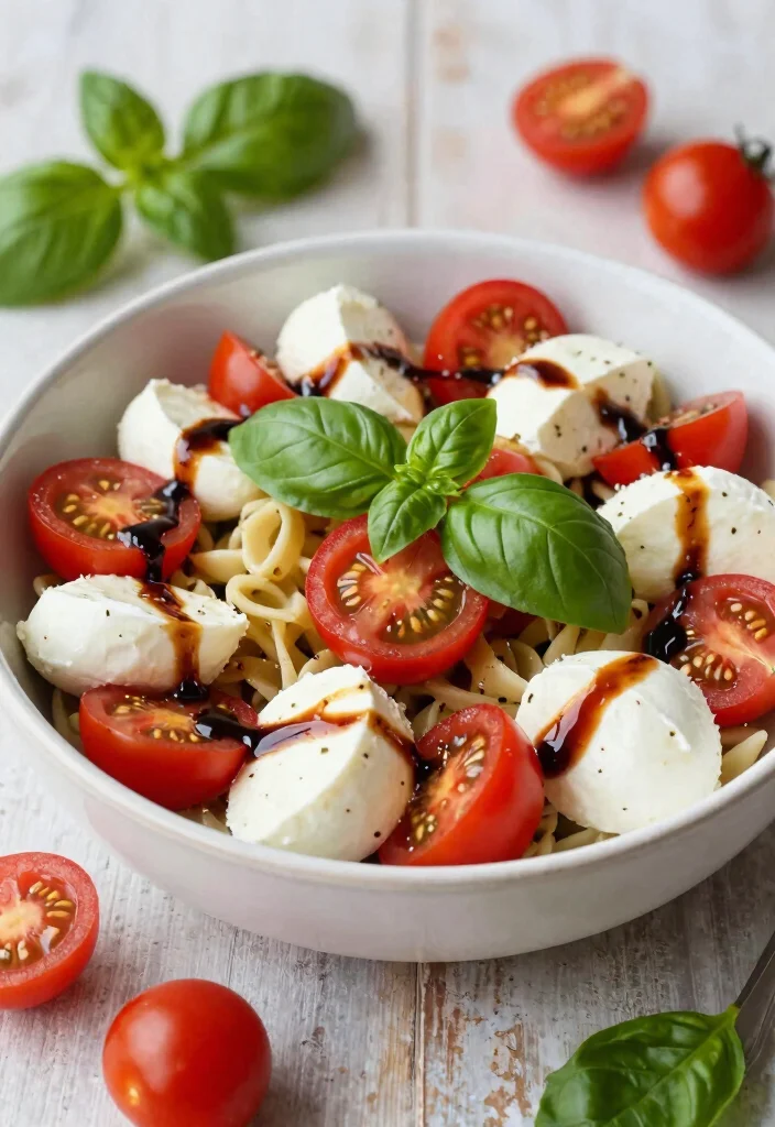 12 Red Sauce Pasta Recipes for Classic Tomato Rich Comfort 4. Caprese Pasta Salad 0