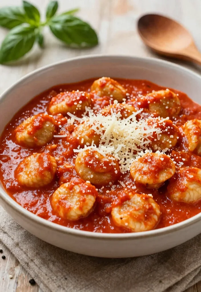 12 Red Sauce Pasta Recipes for Classic Tomato Rich Comfort 6. Gnocchi in Tomato Cream Sauce 0