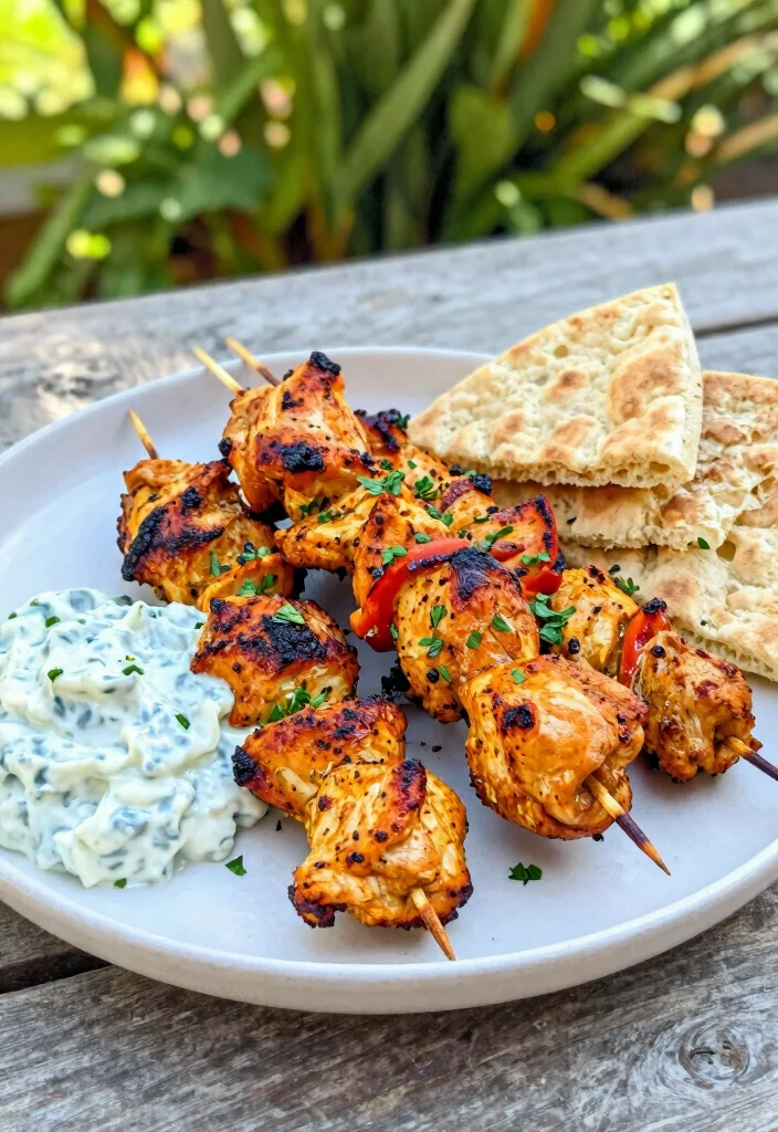 14 Air Fryer Chicken Recipes for Crispy Fast and Healthier Dinners 12. Air Fryer Mediterranean Chicken Skewers 0