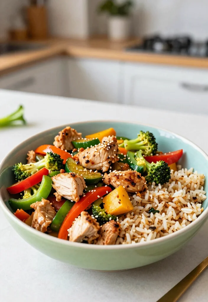 14 Air Fryer Chicken Recipes for Crispy Fast and Healthier Dinners 14. Air Fryer Chicken and Vegetable Stir Fry 0