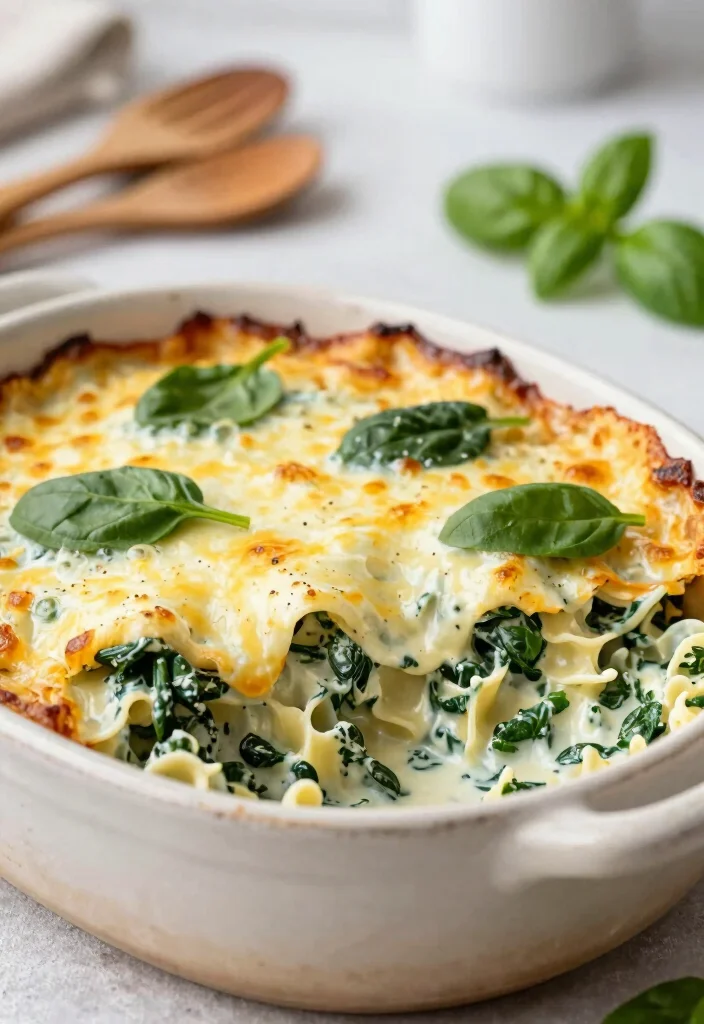 14 Baked Pasta Recipes for Cheesy Cozy and Oven Ready Comfort 1 14 Baked Pasta Recipes for Cheesy Cozy and Oven Ready Comfort 1. Creamy Spinach and Ricotta Pasta Bake 0