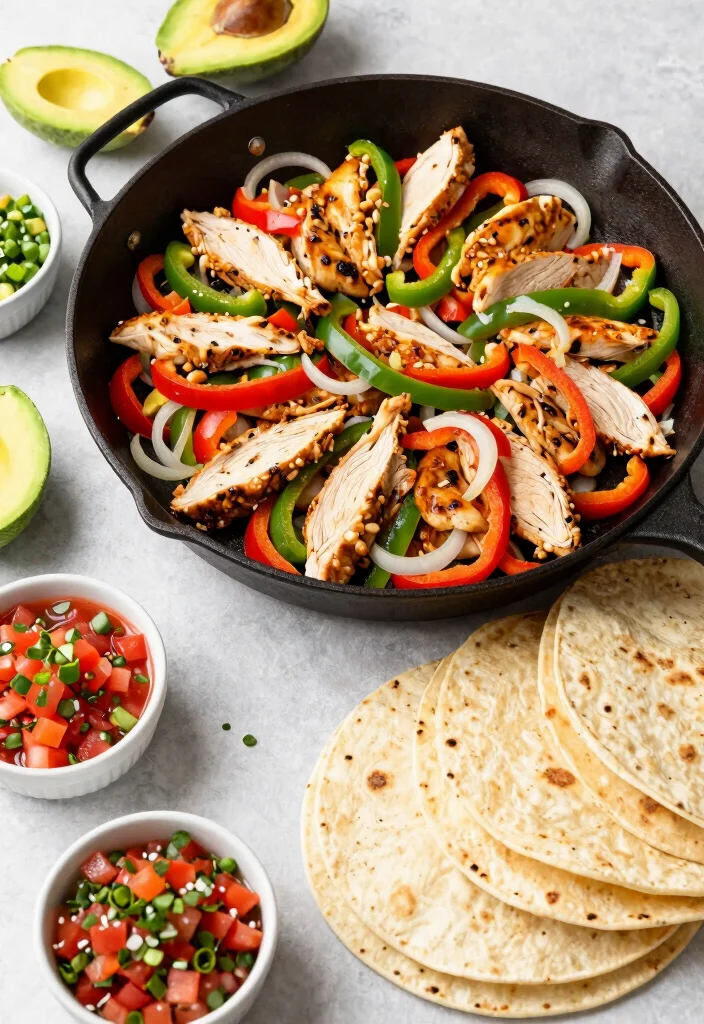 14 Easy Chicken Recipes for Quick Simple and Stress Free Cooking 5. One Pan Chicken Fajitas 0