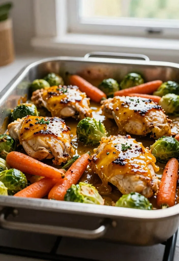 14 Healthy Chicken Recipes for Light Nutritious and Satisfying Meals 10 14 Healthy Chicken Recipes for Light Nutritious and Satisfying Meals 10. Honey Mustard Chicken Sheet Pan Dinner 0
