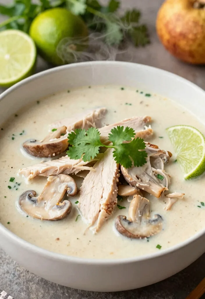 14 Healthy Chicken Recipes for Light Nutritious and Satisfying Meals 11 14 Healthy Chicken Recipes for Light Nutritious and Satisfying Meals 11. Thai Coconut Chicken Soup 0