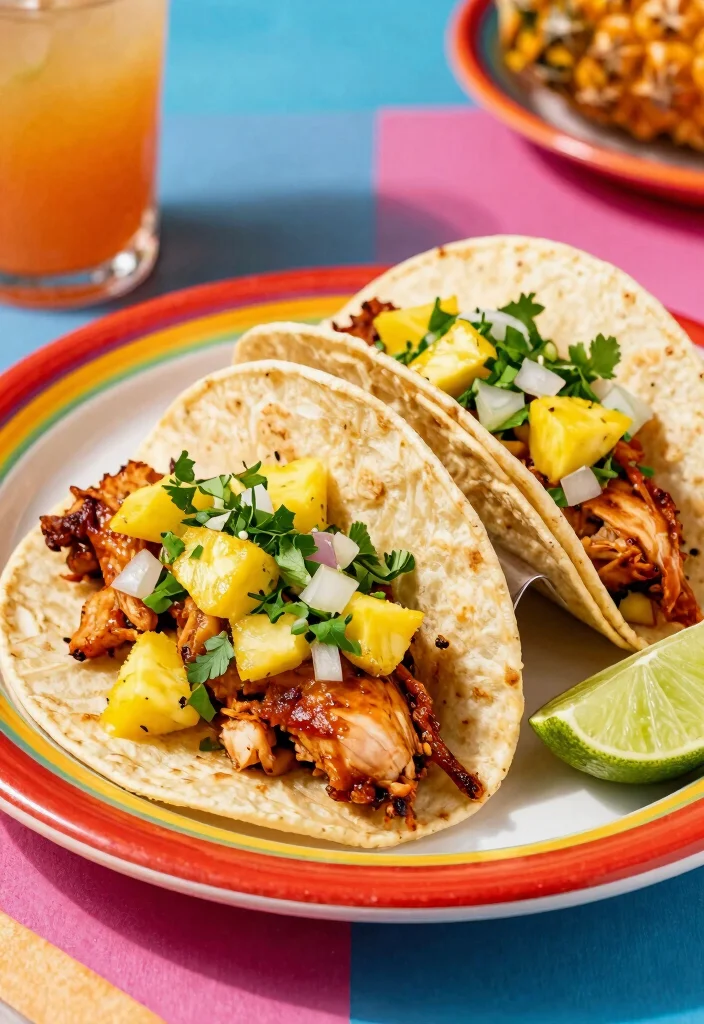 14 Healthy Chicken Recipes for Light Nutritious and Satisfying Meals 13 14 Healthy Chicken Recipes for Light Nutritious and Satisfying Meals 13. Chicken Tacos with Pineapple Salsa 0
