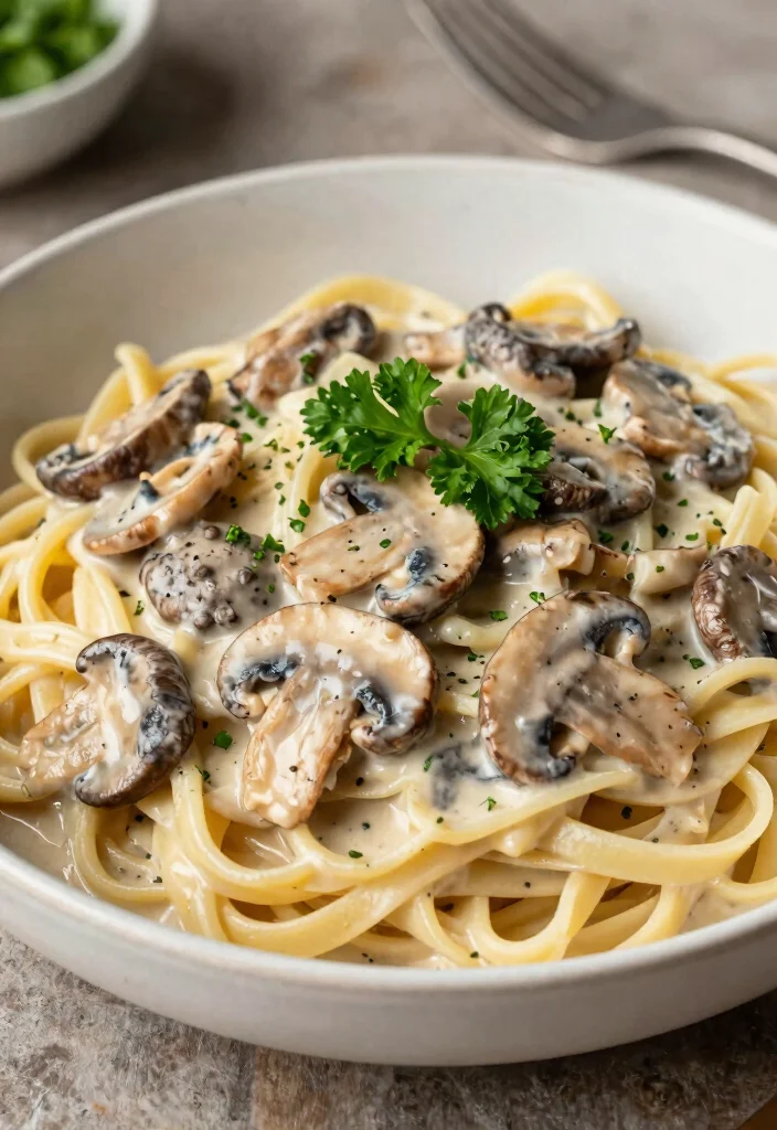 14 Vegetarian Pasta Recipes for Flavor Packed Meat Free Dinners 13. Mushroom Stroganoff Pasta 0