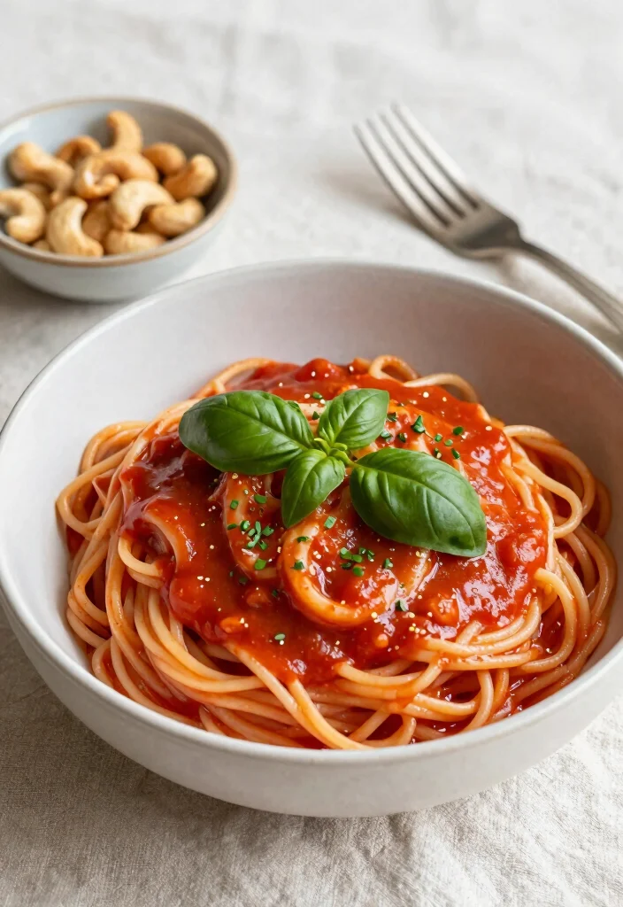 14 Vegetarian Pasta Recipes for Flavor Packed Meat Free Dinners 7. Creamy Tomato Basil Pasta 0