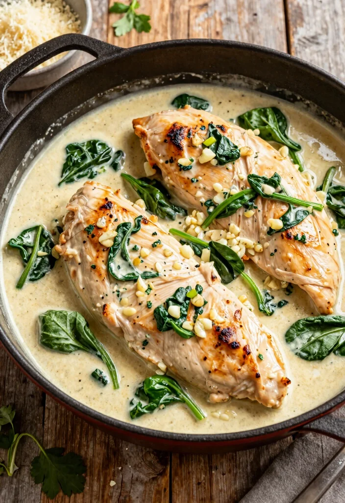 16 Best Chicken Recipes for Tried True and Crowd Loved Meals 3 16 Best Chicken Recipes for Tried True and Crowd Loved Meals 3. Creamy Garlic Chicken Skillet 0