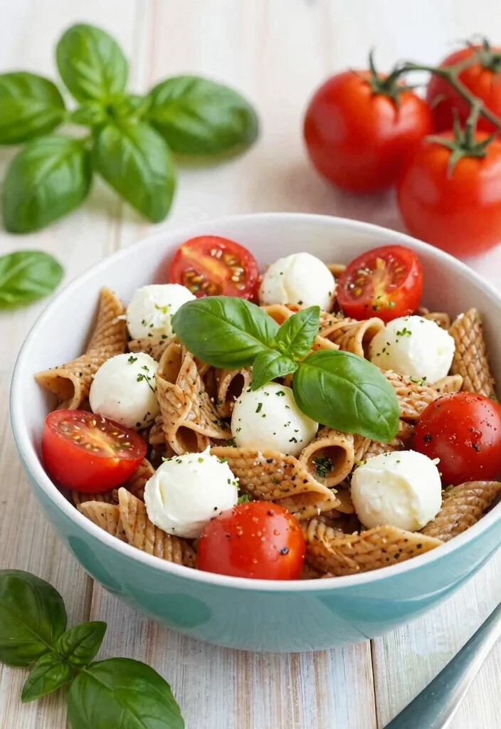 16 Best Pasta Recipes for Tried and True Family Favorites 10. Whole Wheat Caprese Pasta 0
