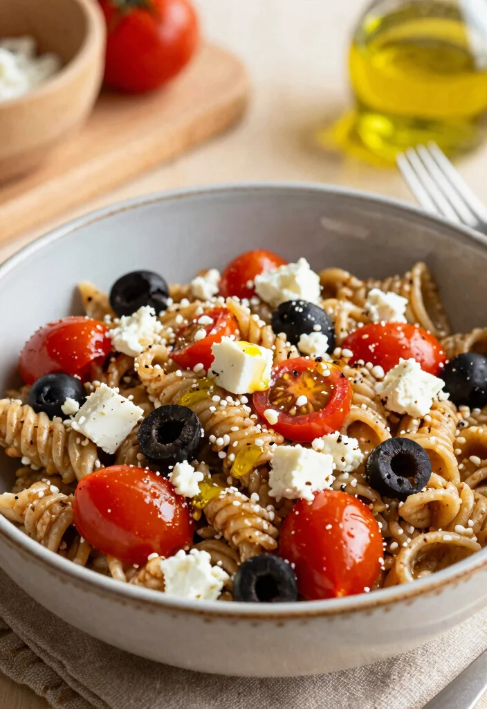 16 Best Pasta Recipes for Tried and True Family Favorites 16. Whole Wheat Mediterranean Pasta 0