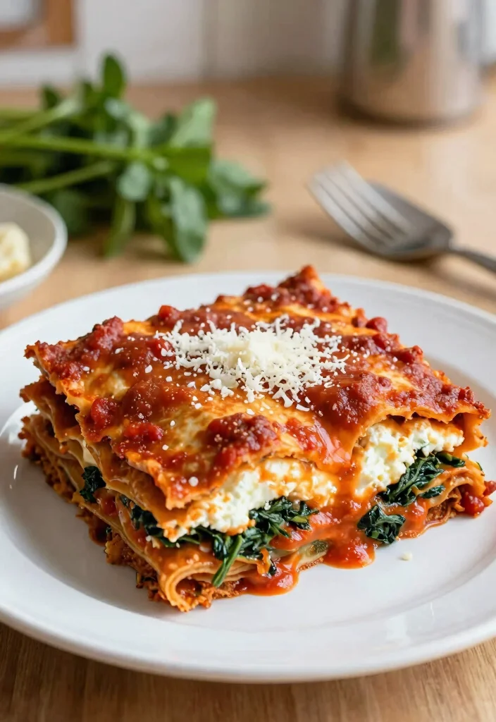 16 Best Pasta Recipes for Tried and True Family Favorites 5. Whole Wheat Lasagna with Spinach and Ricotta 0